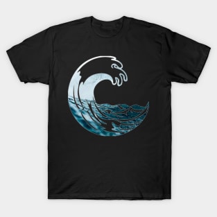 Beautiful Ocean Waves Gift Idea For Wave Lovers T-Shirt